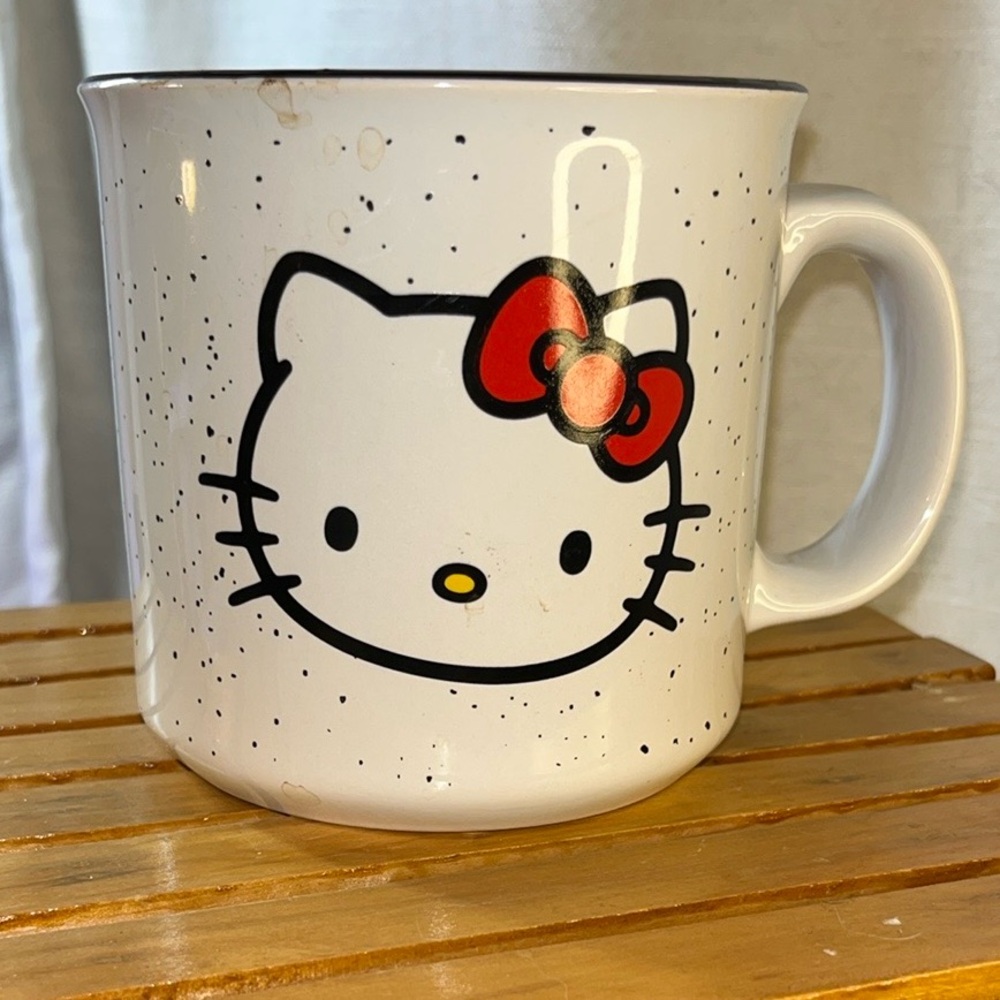 Speckled‎ Hello Kitty Mug 20 oz.